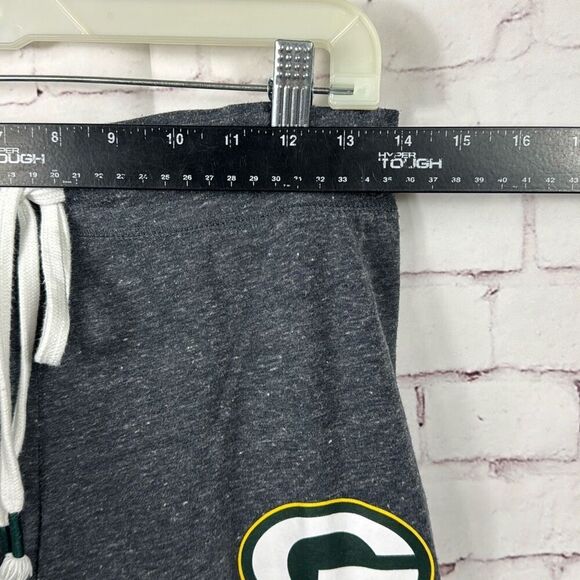 Greenbay Packers Sweatsuit 2 Piece Long Sleeve Shirt L Jogger Pants M Gray Team - Picture 11 of 12